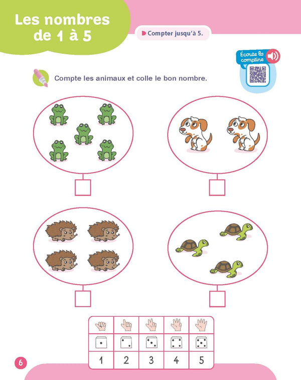 Maths Moyenne section 4-5 ans - A la maternelle: Les premiers apprentissages de la maternelle