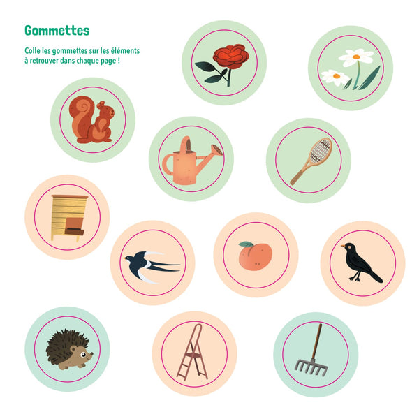 Mon tout premier cherche et trouve au jardin