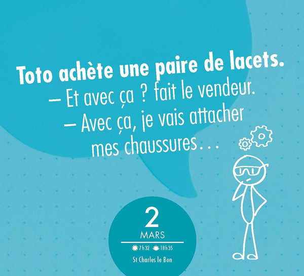 Magnetique Frigo 365 devinettes et blagues de toto