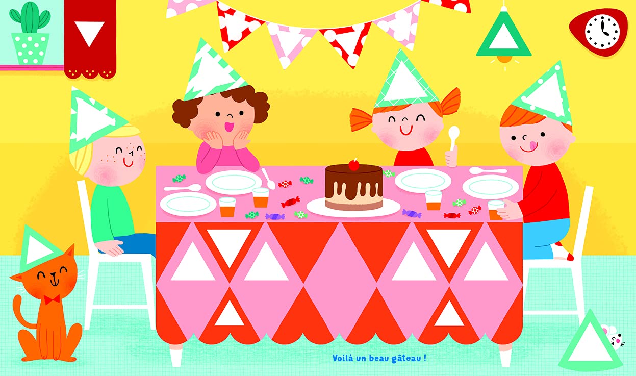 Autocollants Les formes -Les triangles - Dès 3 ans