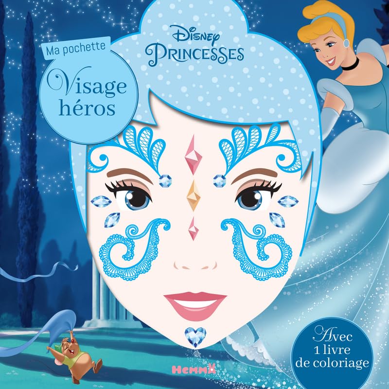 Disney Princesses - Ma pochette visage héros (Cendrillon)