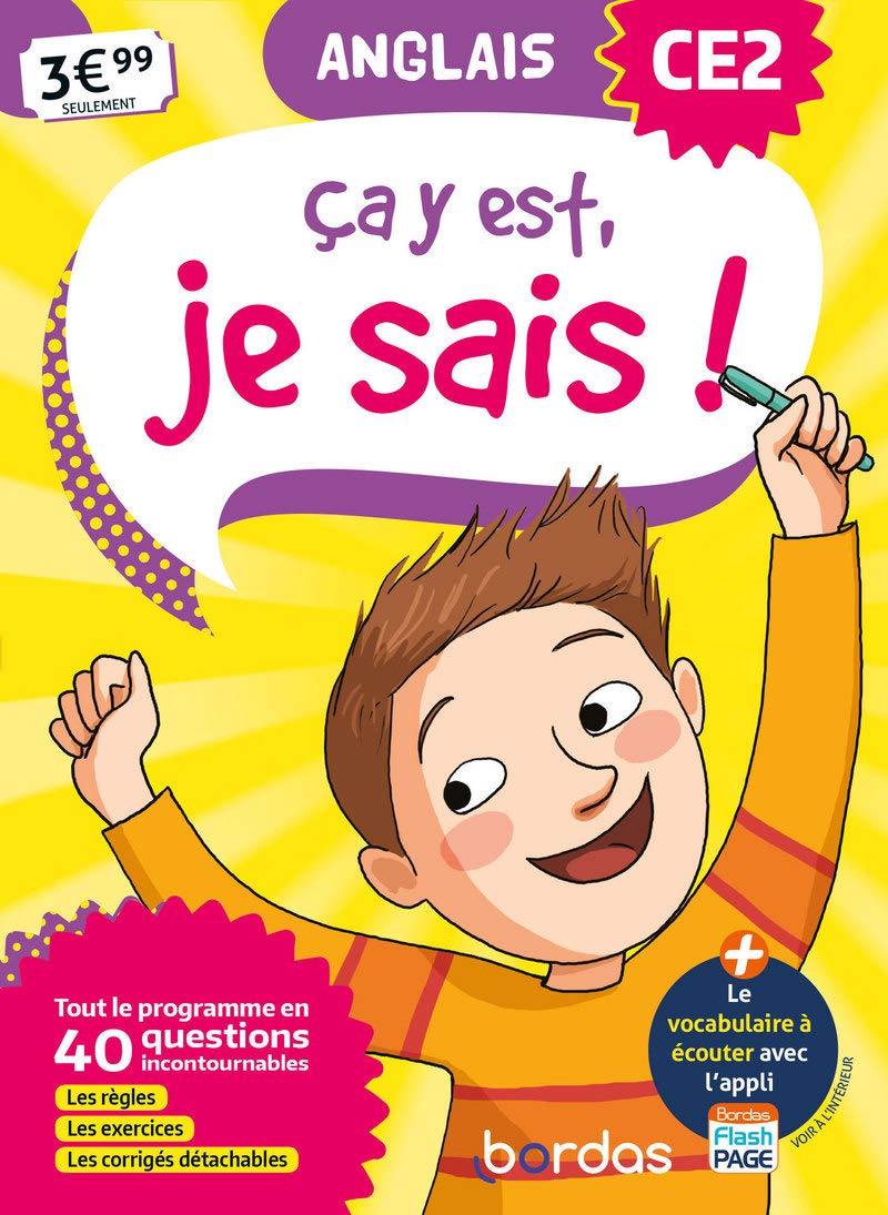 Ça y est, je sais ! - Anglais CE2