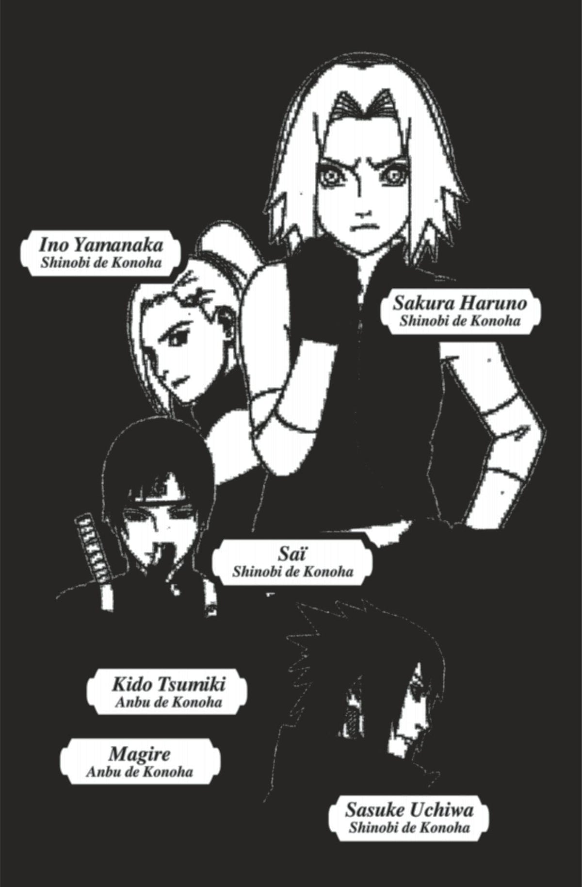 Naruto - romans - Tome 7 - Le roman de Sakura
