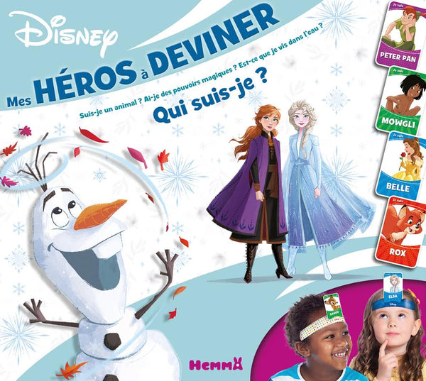 Disney - Mes héros à deviner - Coffret jeux - Dès 4 ans