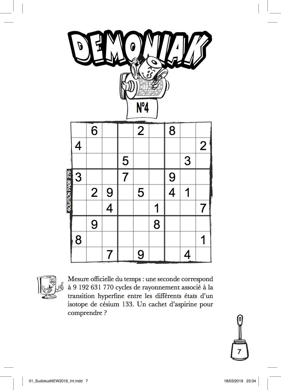 WC BOOK - Spécial Sudoku