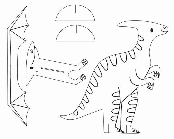 CREATIONS COLOREES - DINOSAURES