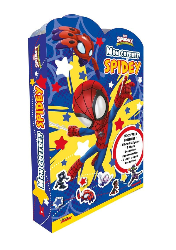 Marvel Spidey et ses amis extraordinaires - Mon coffret Disney - Mon coffret Spidey – Coffret d'activités – Dès 5 ans