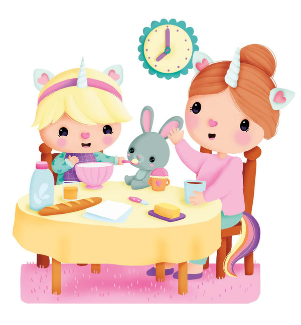 Petite licorne va manger