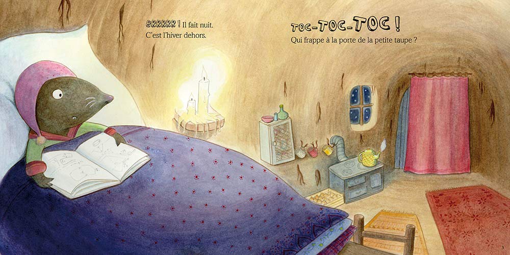 PETITE TAUPE, OUVRE-MOI TA PORTE NE