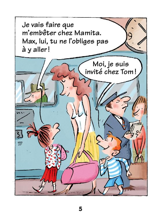 Lili découvre sa mamie