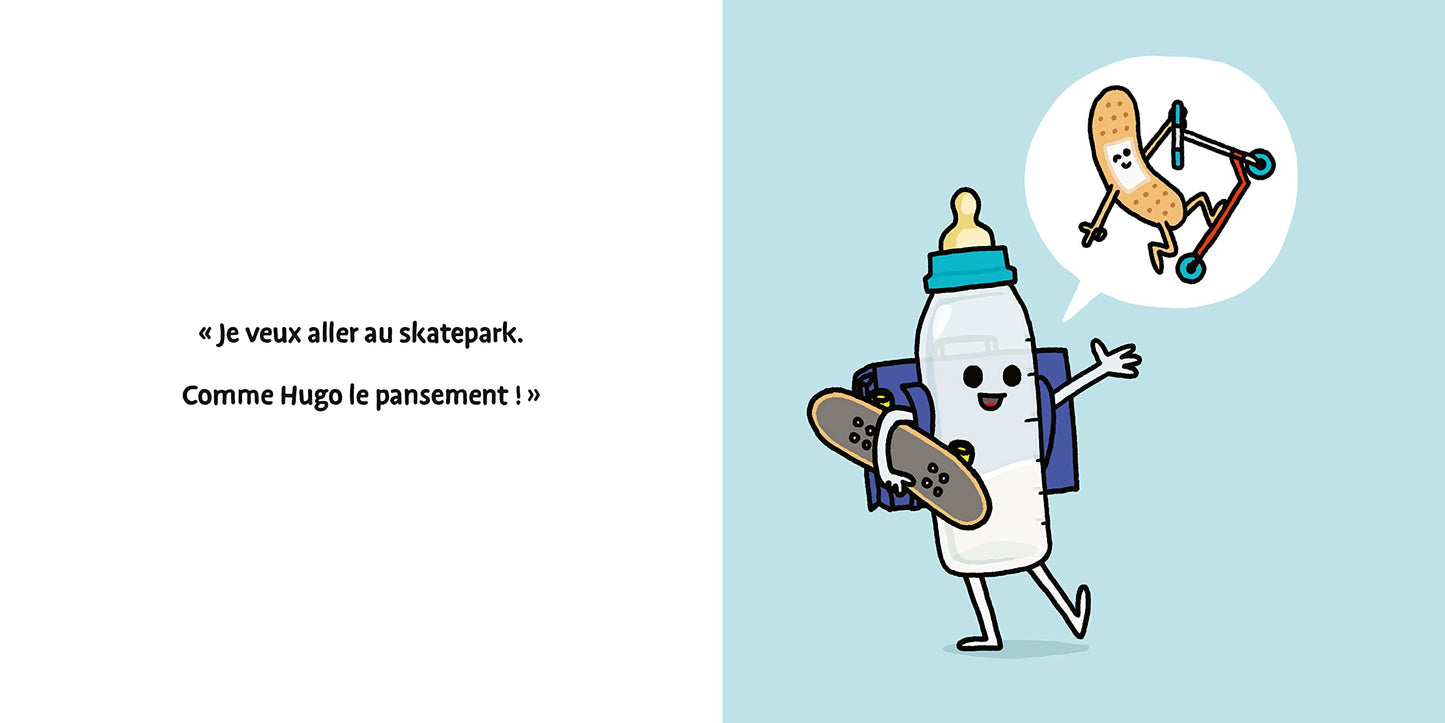 BIDULES CHOUETTES - JORDY LE BIBERON NE VEUT PLUS ETRE UN BEBE