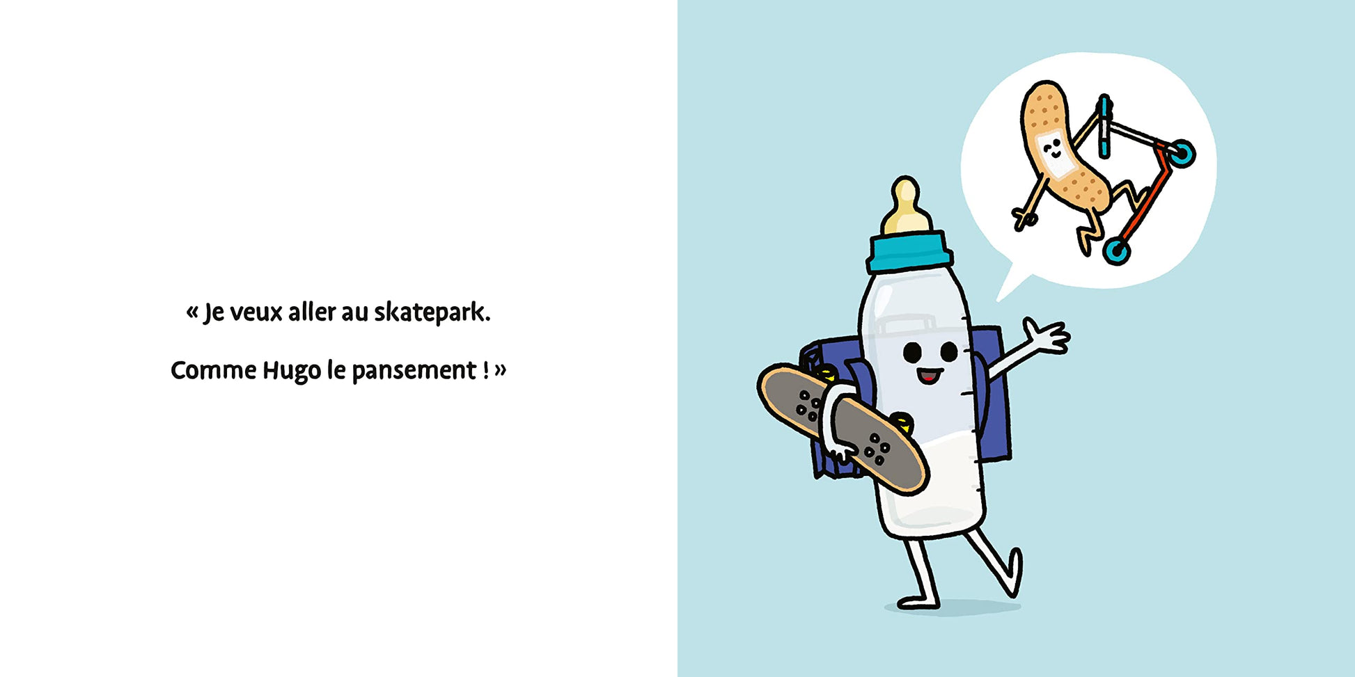 BIDULES CHOUETTES - JORDY LE BIBERON NE VEUT PLUS ETRE UN BEBE