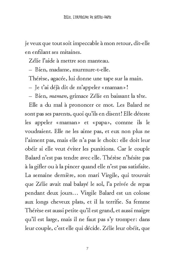 Zélie, l orpheline de Notre-Dame