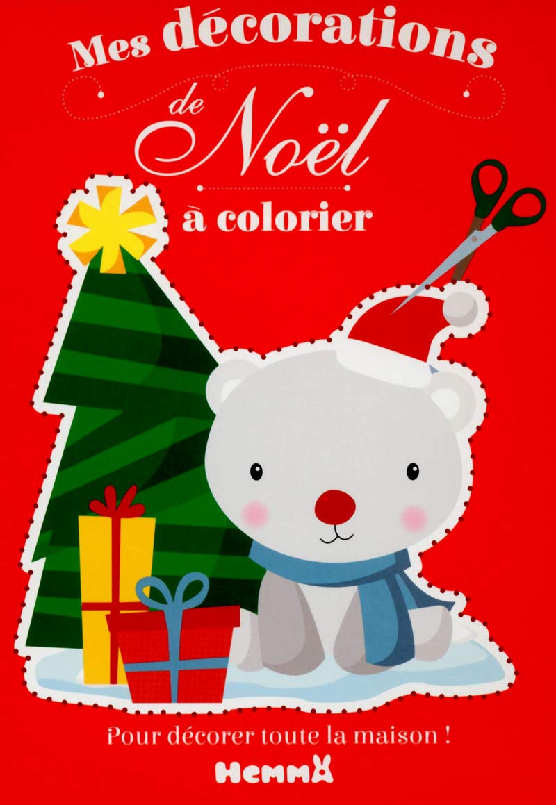 Mes décorations Noël à colorier