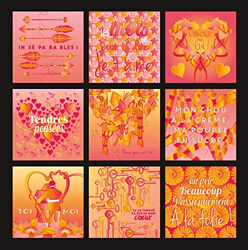 Cartes à gratter - Messages d'amour