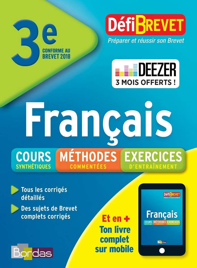 Defibrevet français brevet troisième