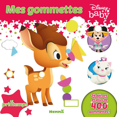 Disney Baby - Mes gommettes - Le printemps - Livre de gommettes - Dès 3 ans