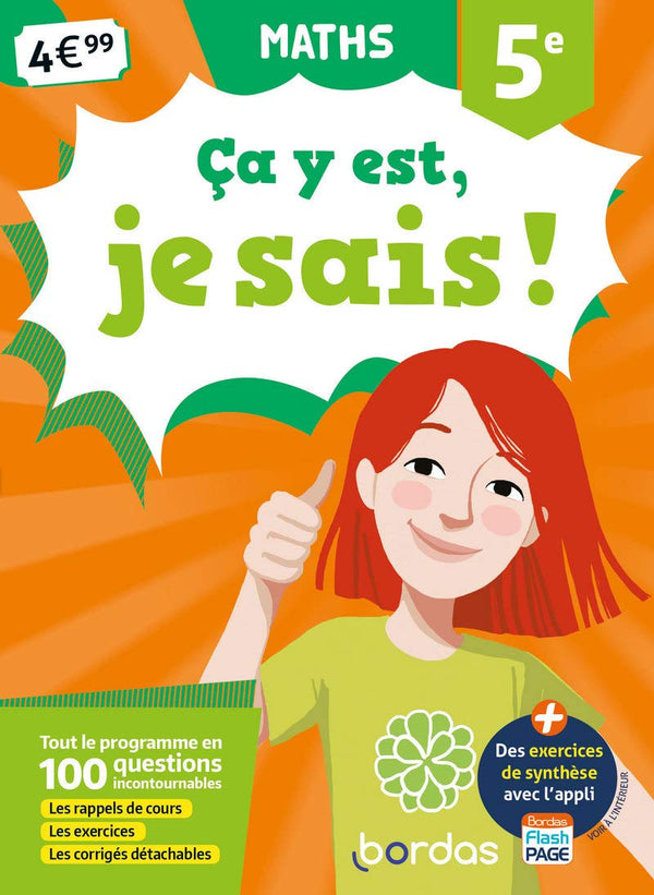 Ça y est, je sais ! - Maths 5e