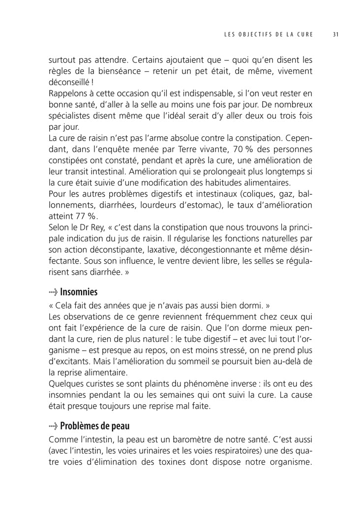 Le petit guide de la cure de raisin