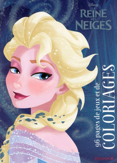 Disney La Reine des Neiges - 96 pages de jeux et de coloriages (Elsa)