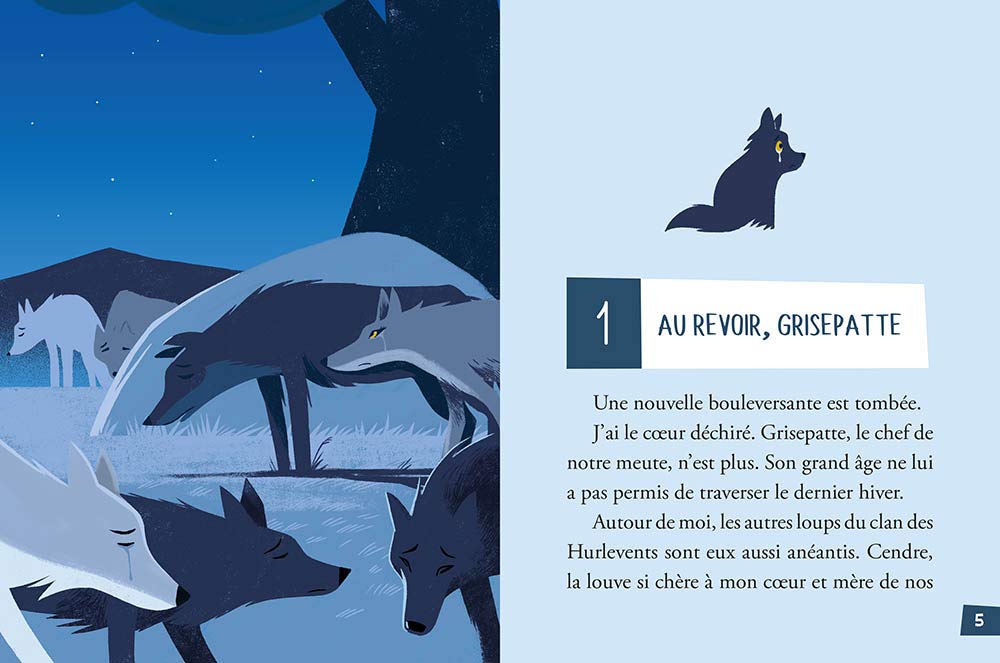 L'APPEL DES LOUPS TOME 6 - LE CHEF DES HURLEVENTS