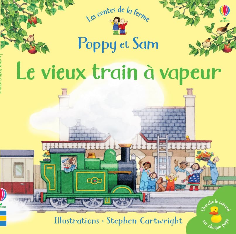 Le vieux train à vapeur - Poppy et Sam - Mini-livres