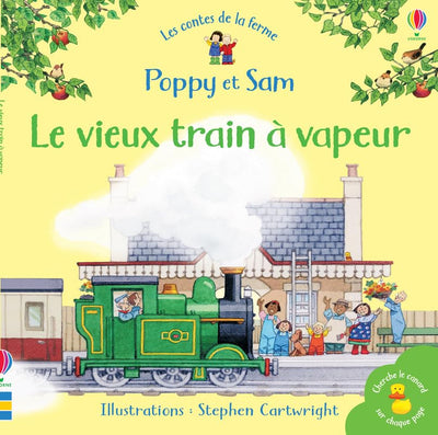 Le vieux train à vapeur - Poppy et Sam - Mini-livres