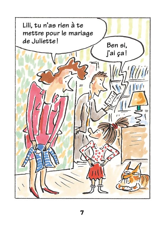 Lili veut choisir ses habits