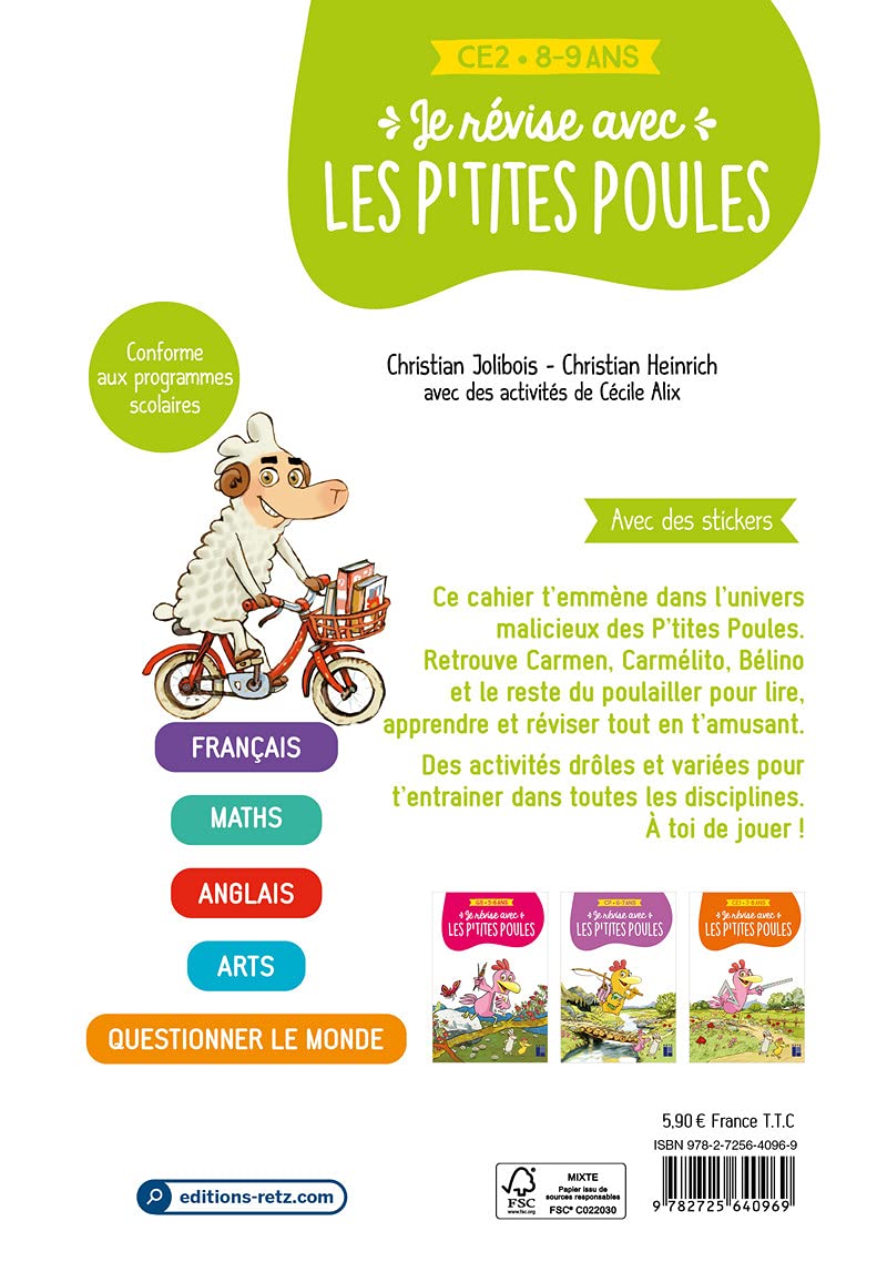JE REVISE AVEC LES P'TITES POULES 8-9 ANS