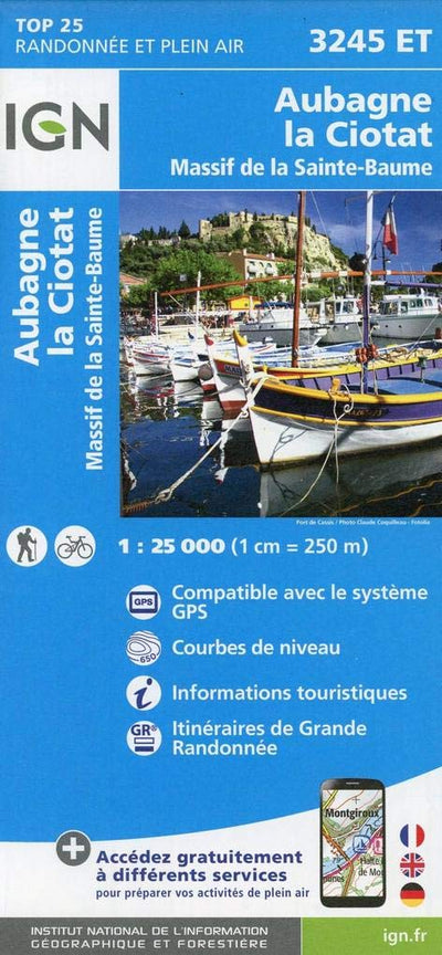 3245ET AUBAGNE LA CIOTAT MASSIF DE STE BAUME