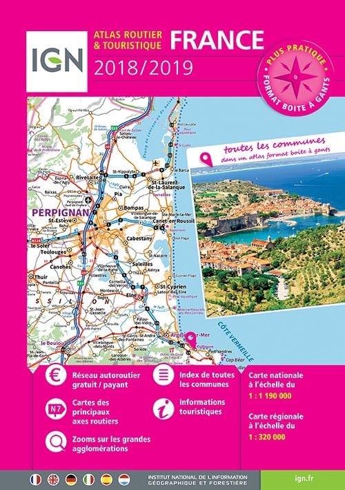 FRANCE ATLAS ROUTIER ET TOURISTIQUE