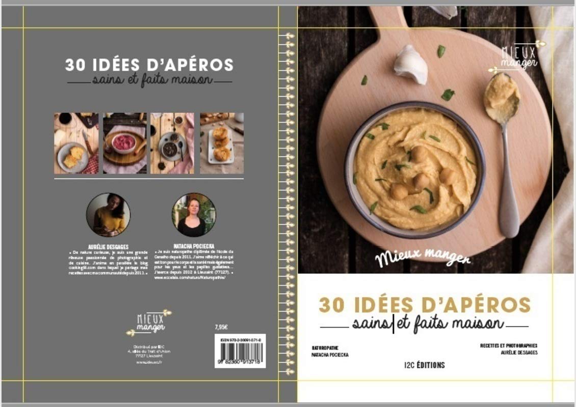 30 idées d'apéros - Sains et faits maison