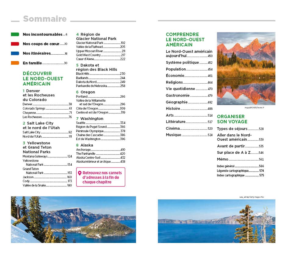 Guide Vert Nord-Ouest américain