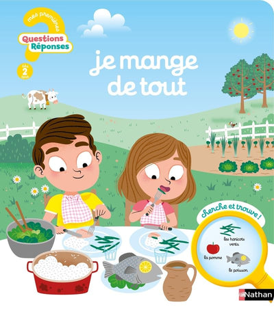 Je mange de tout - Mes premières Questions/Réponses - Dès 2 ans