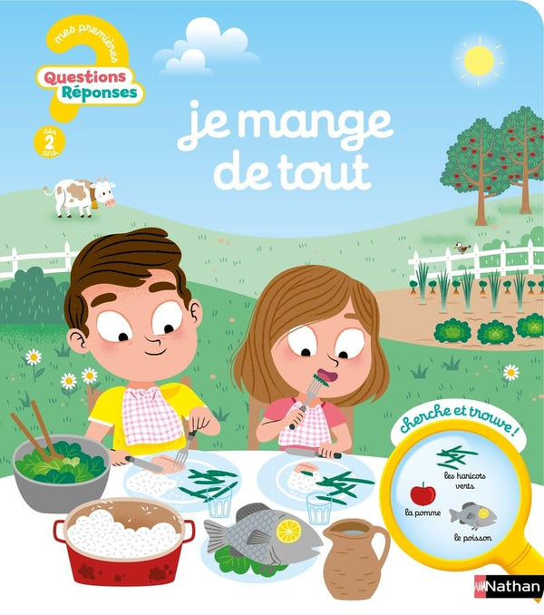 Je mange de tout - Mes premières Questions/Réponses - Dès 2 ans