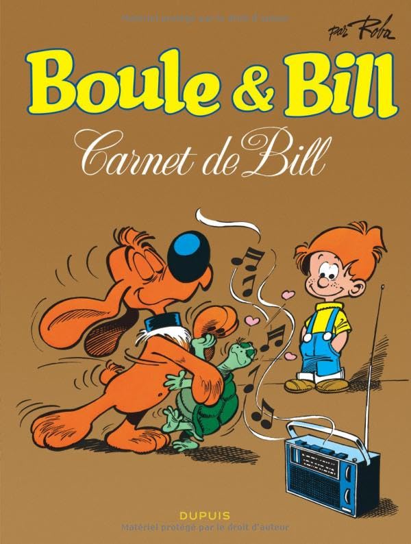 Boule et Bill - Tome 18 - Carnet de Bill