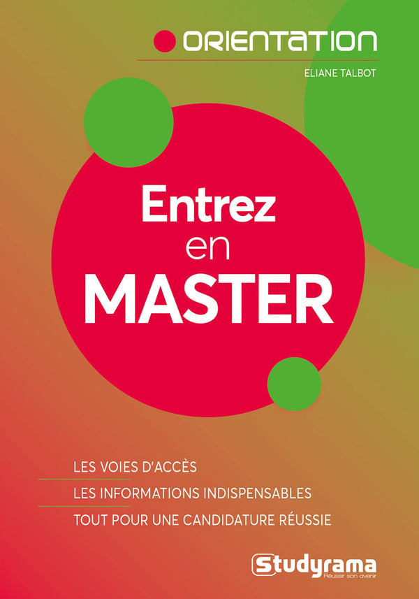 Entrez en Master
