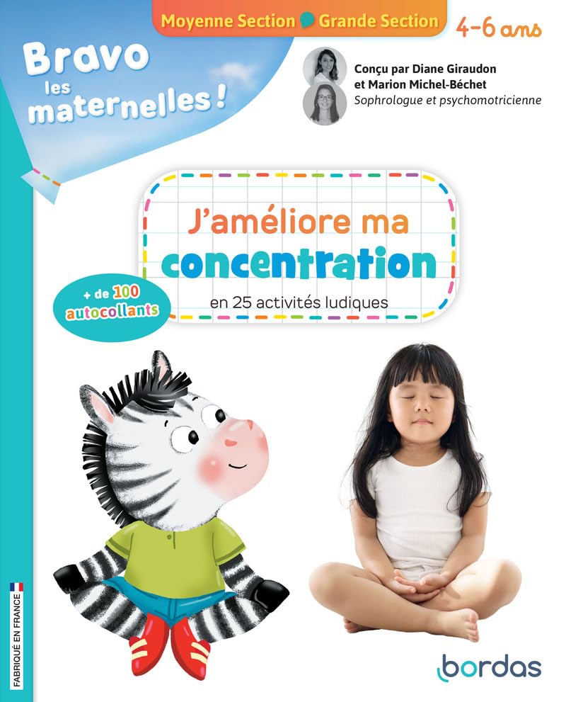 Bravo les maternelles - J'améliore ma concentration