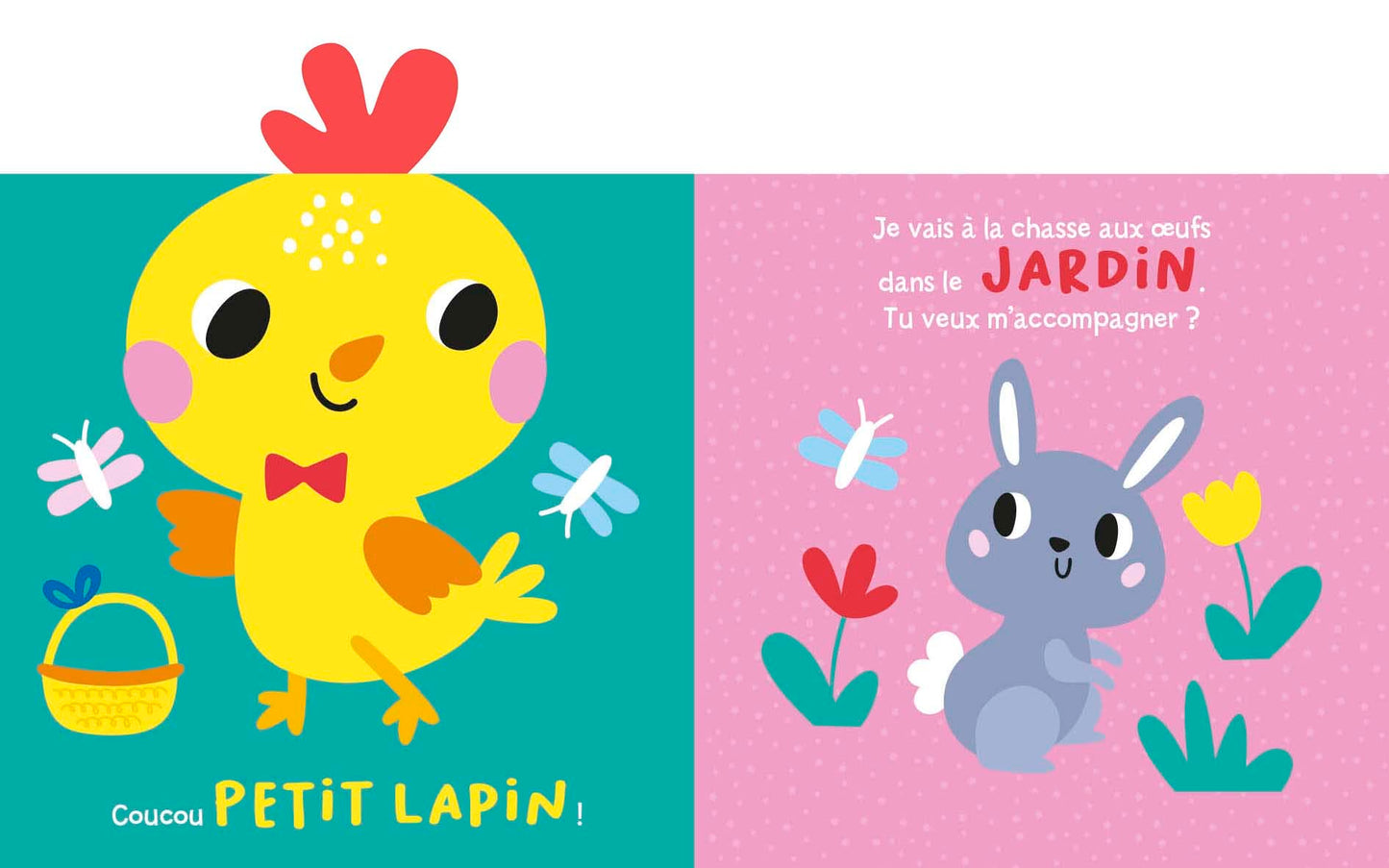 MES ALBUMS CALINS - COUCOU PETIT POUSSIN