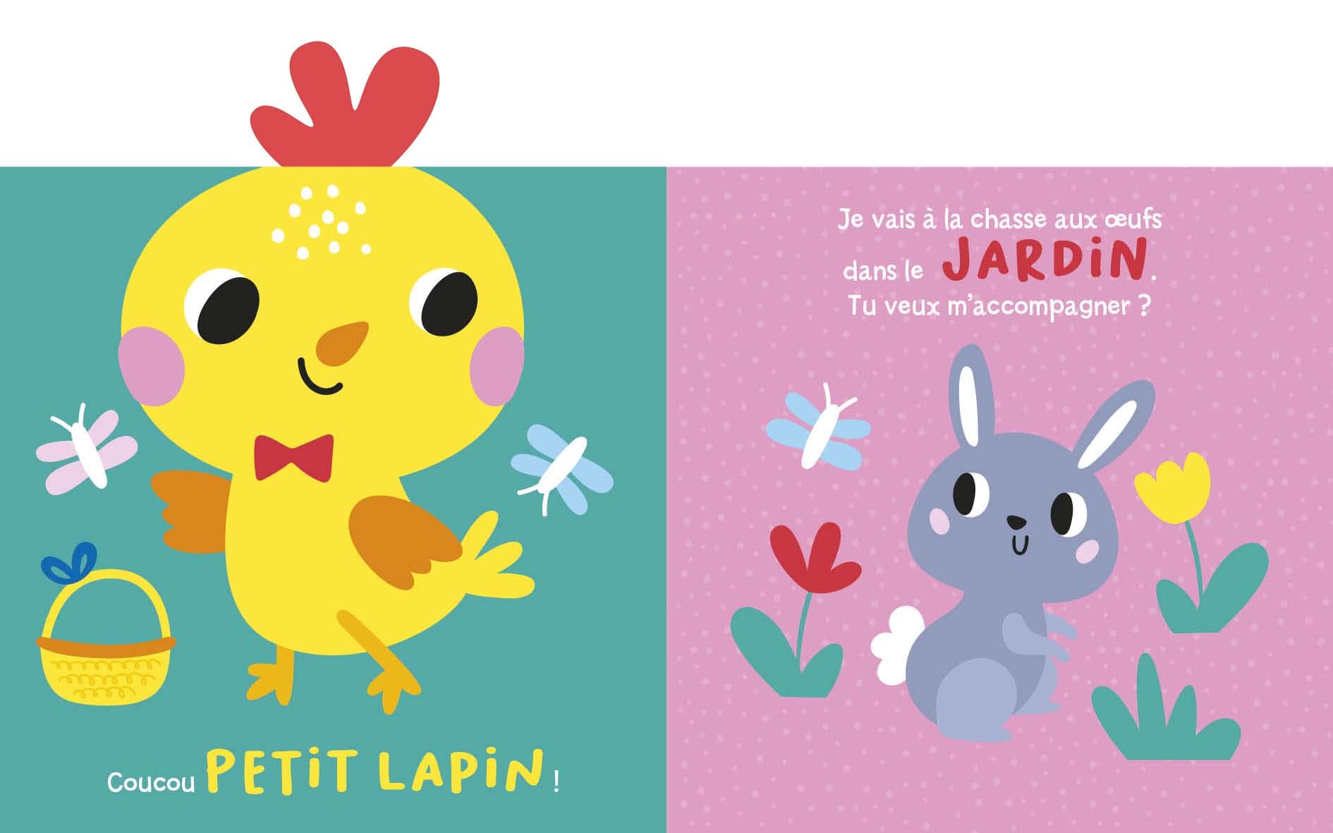 MES ALBUMS CALINS - COUCOU PETIT POUSSIN