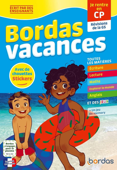Bordas Vacances - Je rentre en CP
