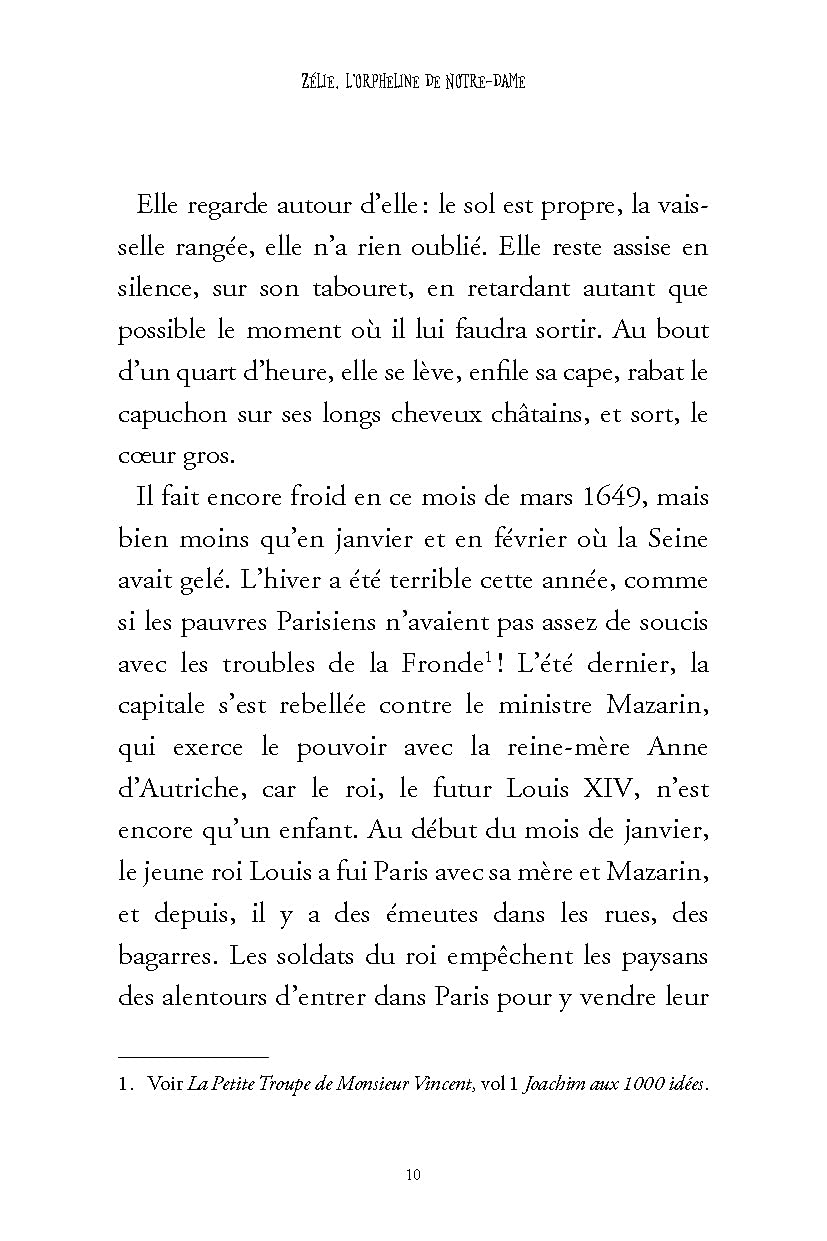 Zélie, l orpheline de Notre-Dame