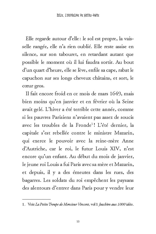 Zélie, l orpheline de Notre-Dame