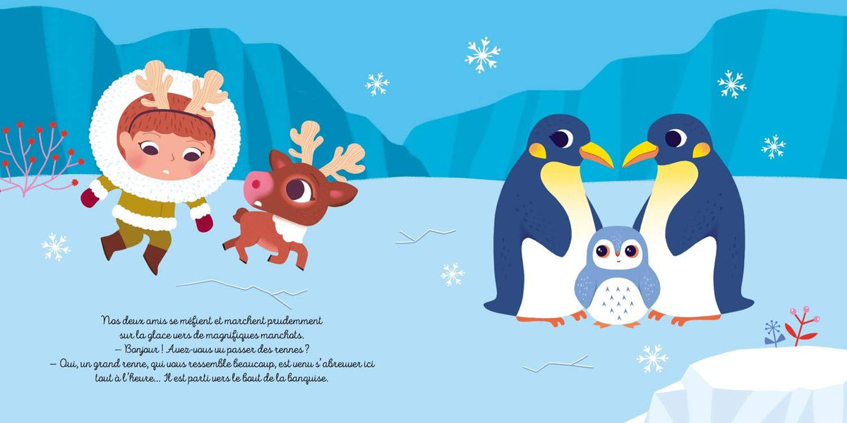 Petit renne cherche son Petit renne cherche son papa... avec toi ! - Livre tout-carton avec serre-tête offert - Dès 3 ... avec toi ! - Livre jeu avec histoire et diadème avec bois de renne - Dès 3 ans