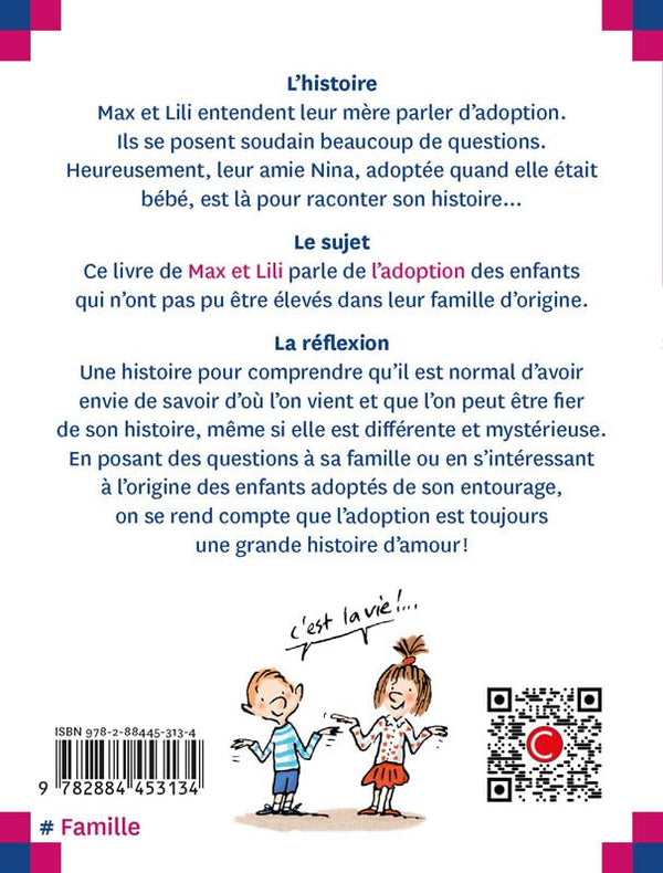 Nina a été adoptée