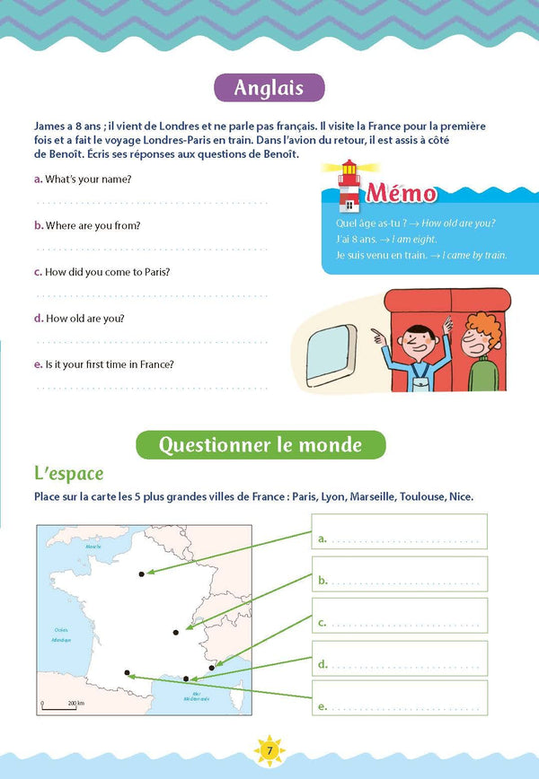 Cahier de vacances 2025, du CE2 vers le CM1 8-9 ans: Magnard, l’inventeur du cahier de vacances