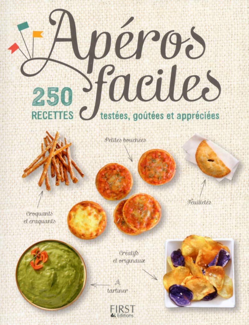 Apéros faciles - 250 recettes testées, goûtées et appréciées