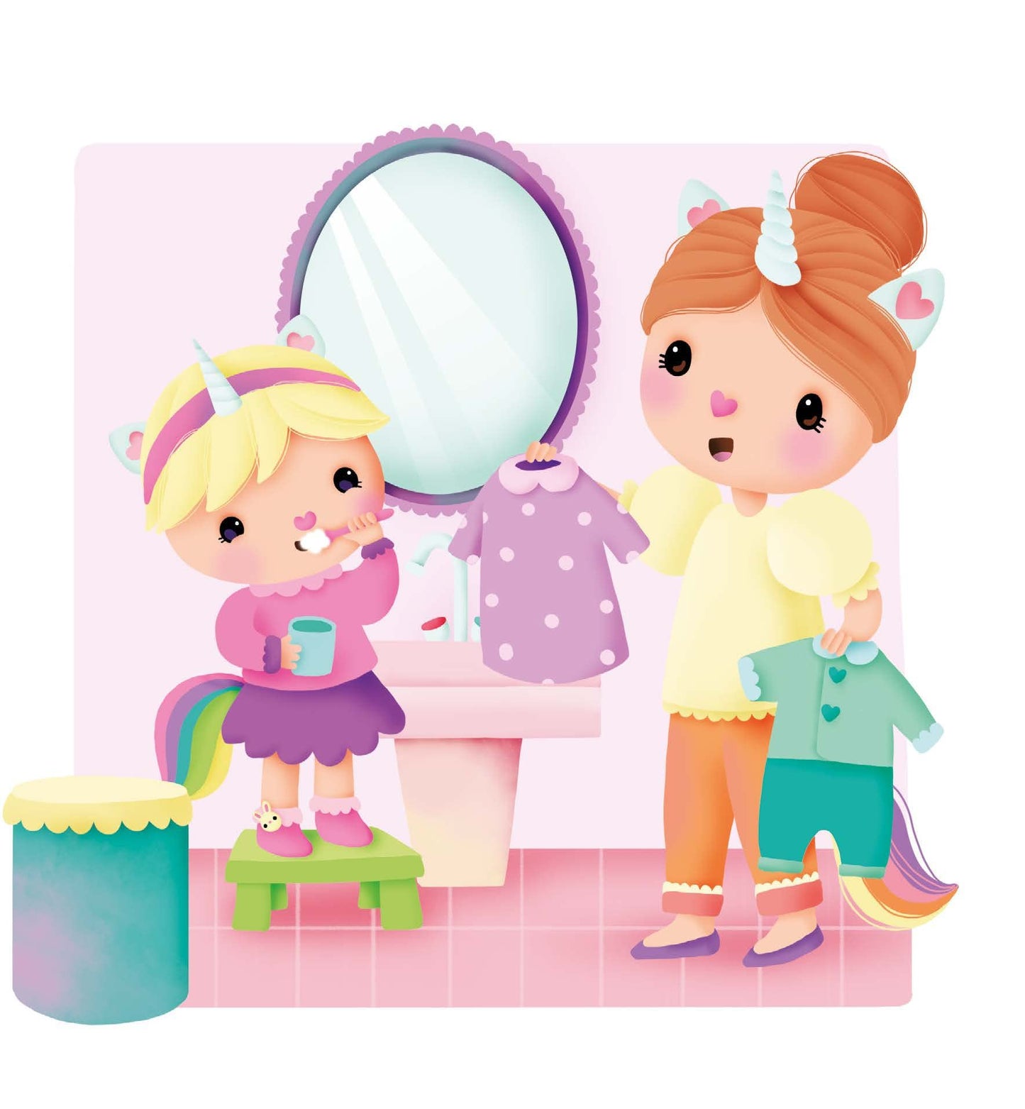 Petite licorne va se coucher