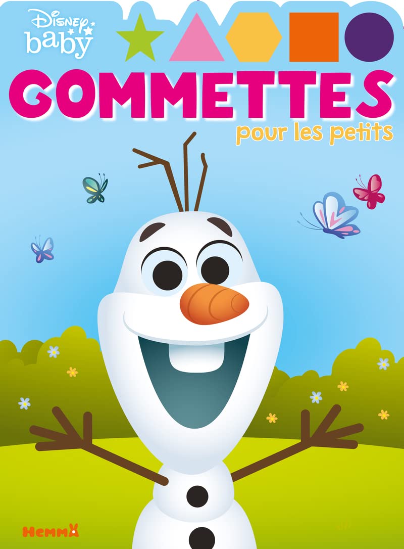 Disney Baby – Gommettes pour les petits - Livre de gommettes – Dès 3 ans