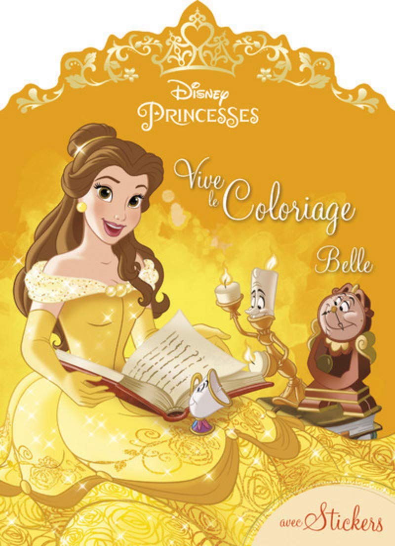 Disney Princesses - Belle - Vive le coloriage !